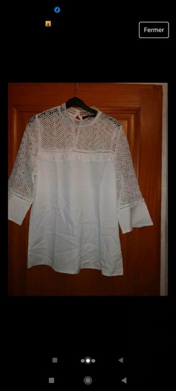 Blouse blanche 38/40