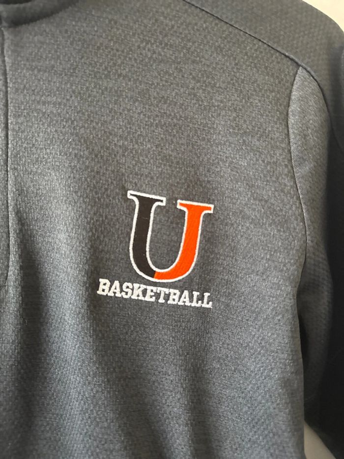 Pull Zip Adidas M BasketBall - photo numéro 2