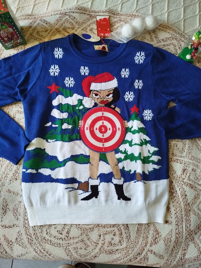 Pull de Noël mixte taille M