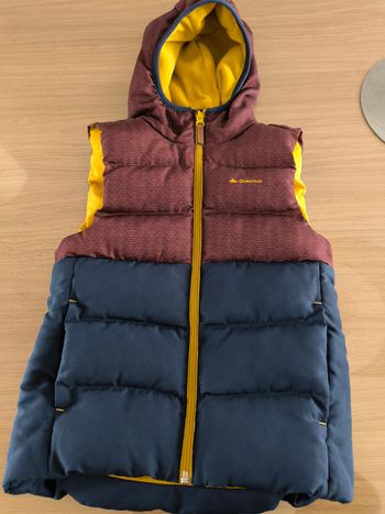 Doudoune manche courte quechua 5 ans