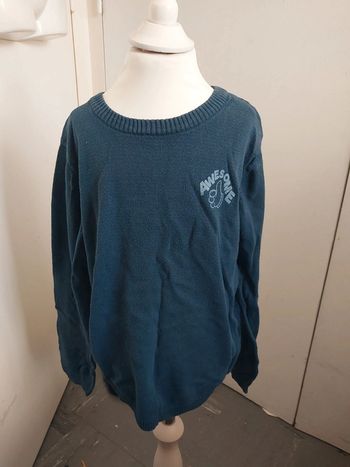 Pull bleu taille 8 ans