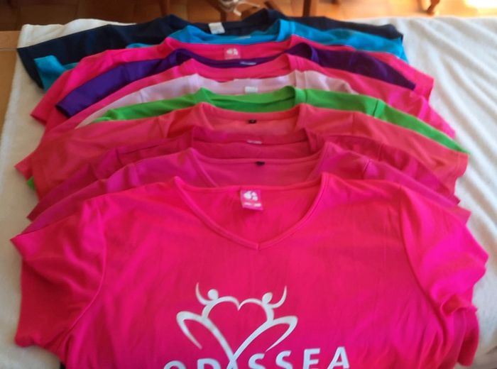 Lot de T-shirt de course - photo numéro 2