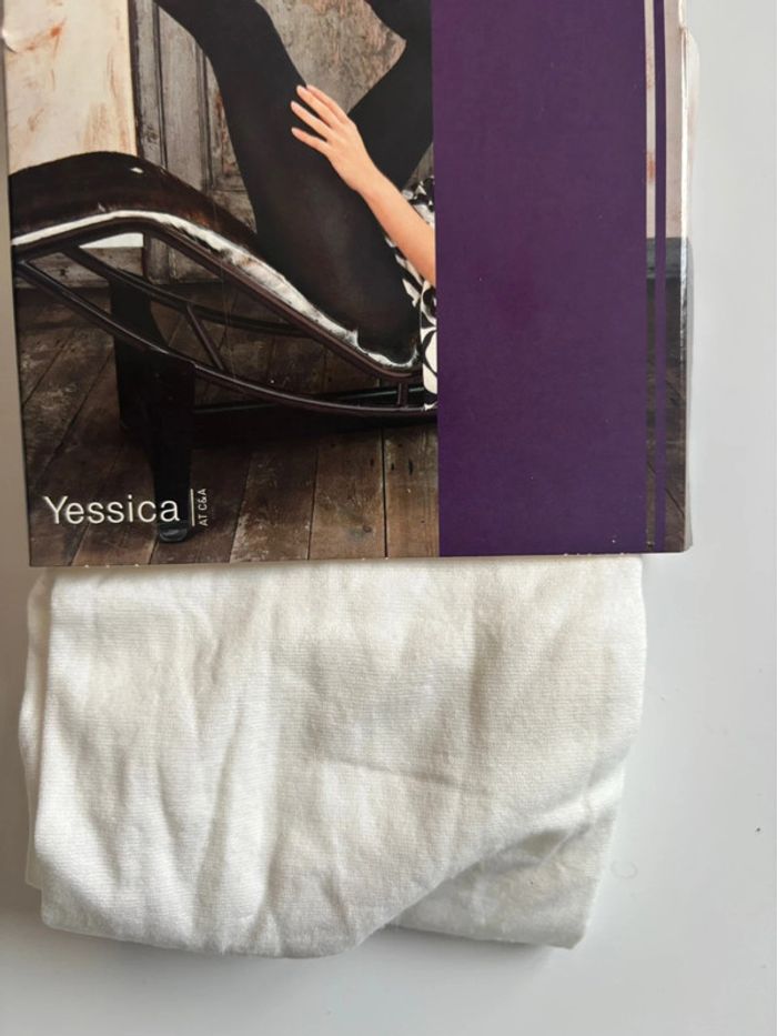 Legging 50 deniers blanc TM - photo numéro 2
