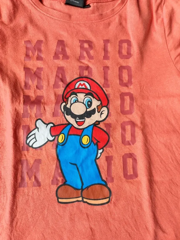 Tee-shirt MC super Mario 8 ans - photo numéro 2