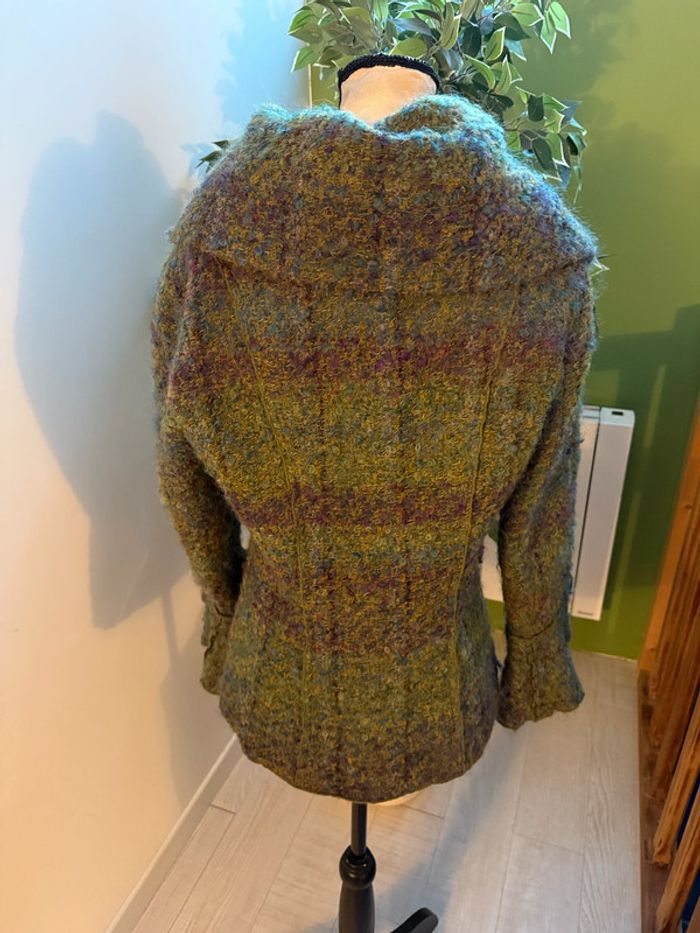 Manteau en laine ZAPA Taille 38 - photo numéro 2