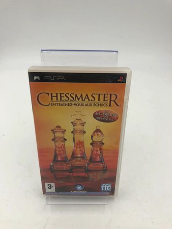 Jeu vidéo Chessmaster entraînez vous aux échecs sur console PSP