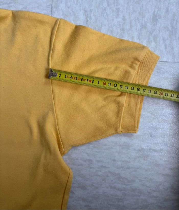 T-shirt Polo manche courte jaune moutarde Ralph Lauren - M - photo numéro 5