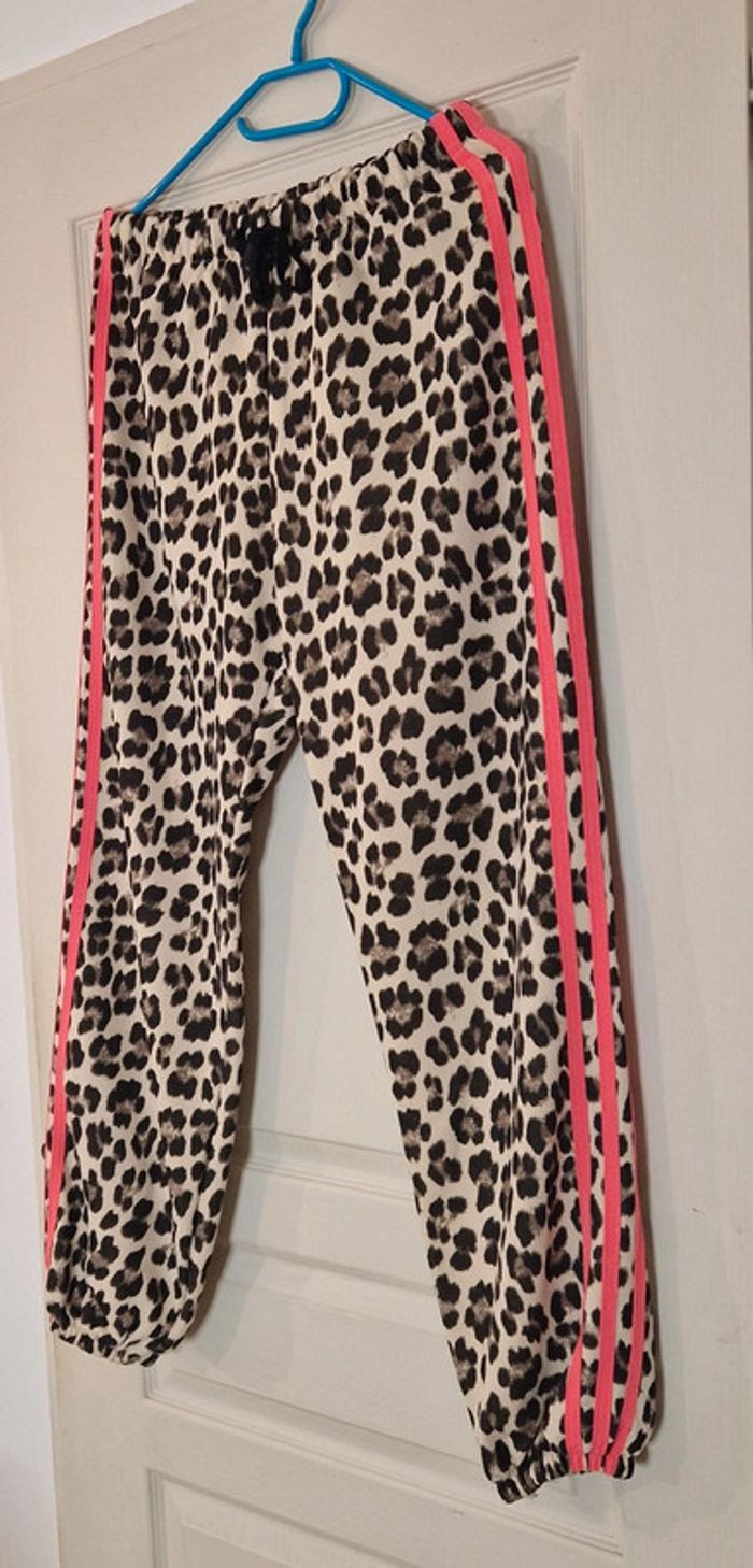 Pantalon jogg léopard Swen with love in italy neuf avec étiquette - photo numéro 2