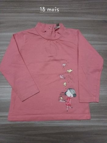 Sous pull Grain de blé T18mois