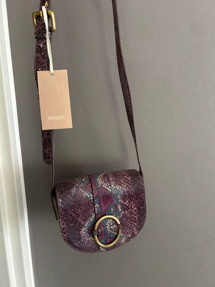 Sessun sac Mini Tessao Cuir neuf - photo numéro 4
