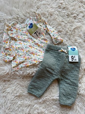 Ensemble neuf bébé fille