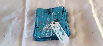Lot de 5 lingettes lavables