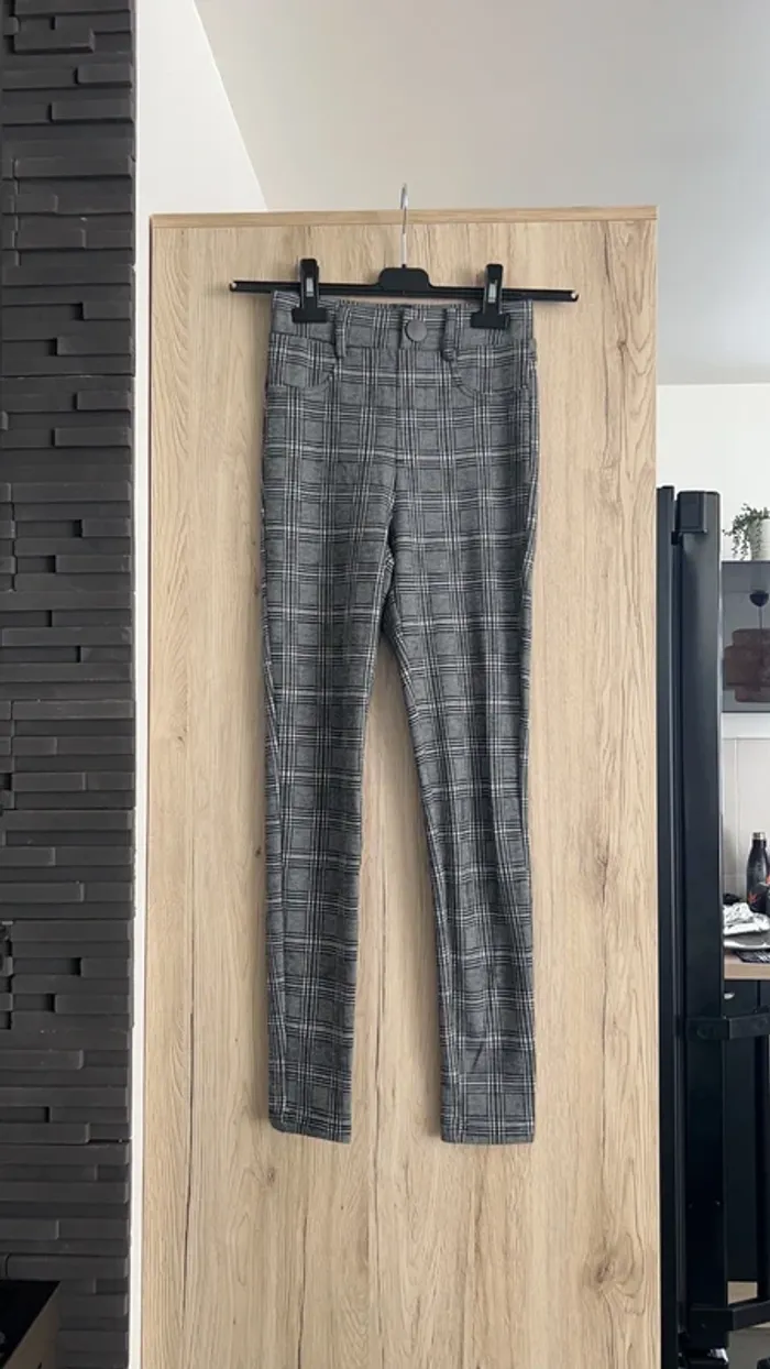 Legging à carreaux
