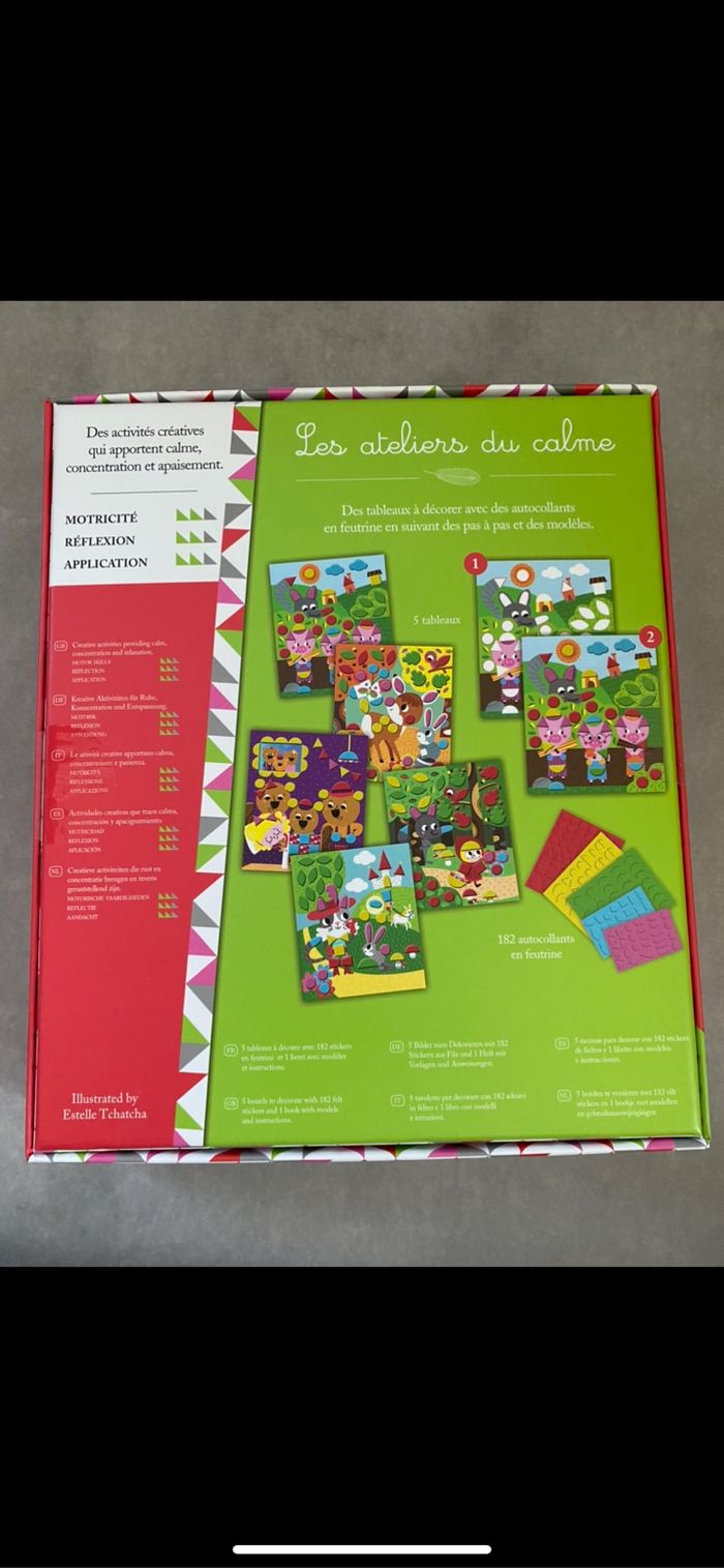 Les ateliers du calme Autocollants en feutrine - photo numéro 7