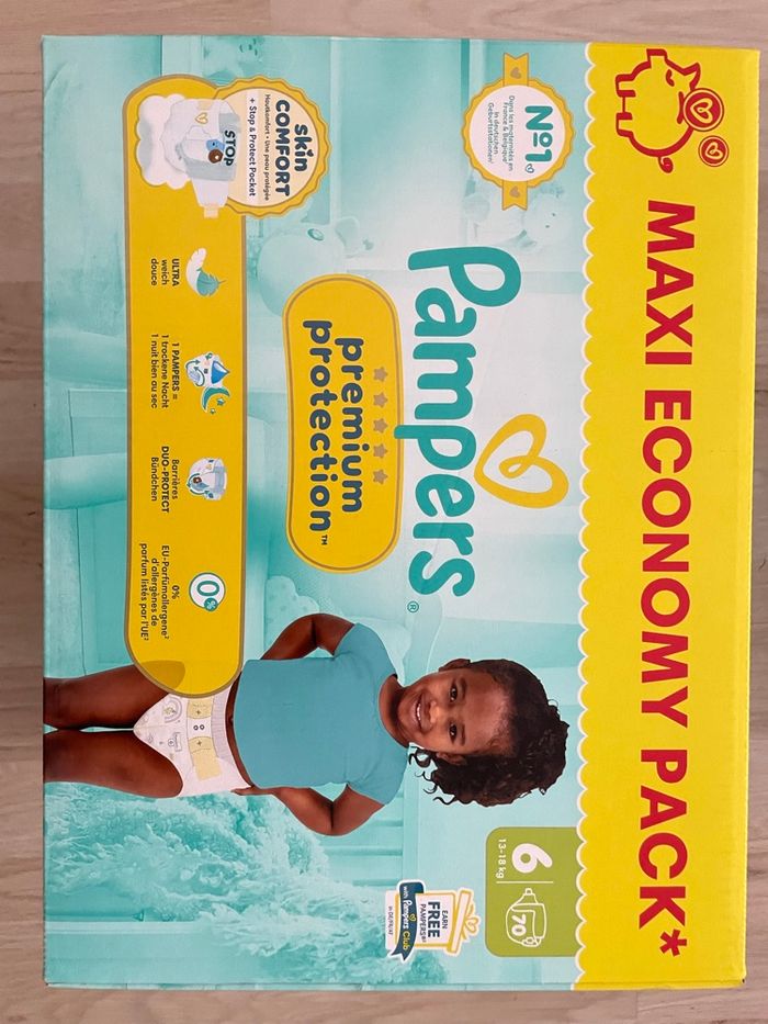Pampers taille 6 - photo numéro 2