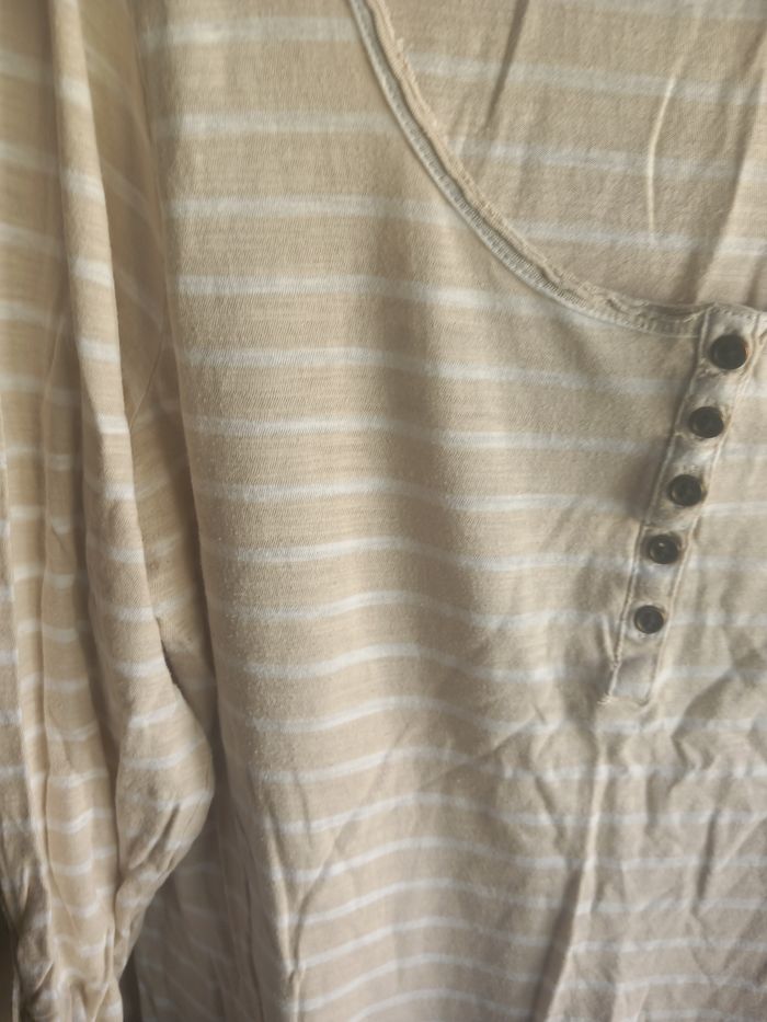 Tee-shirt manches longues taille XXL Kiabi - photo numéro 4