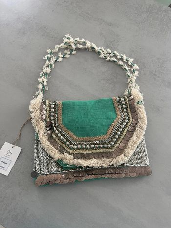 Sac a bandoulière vert