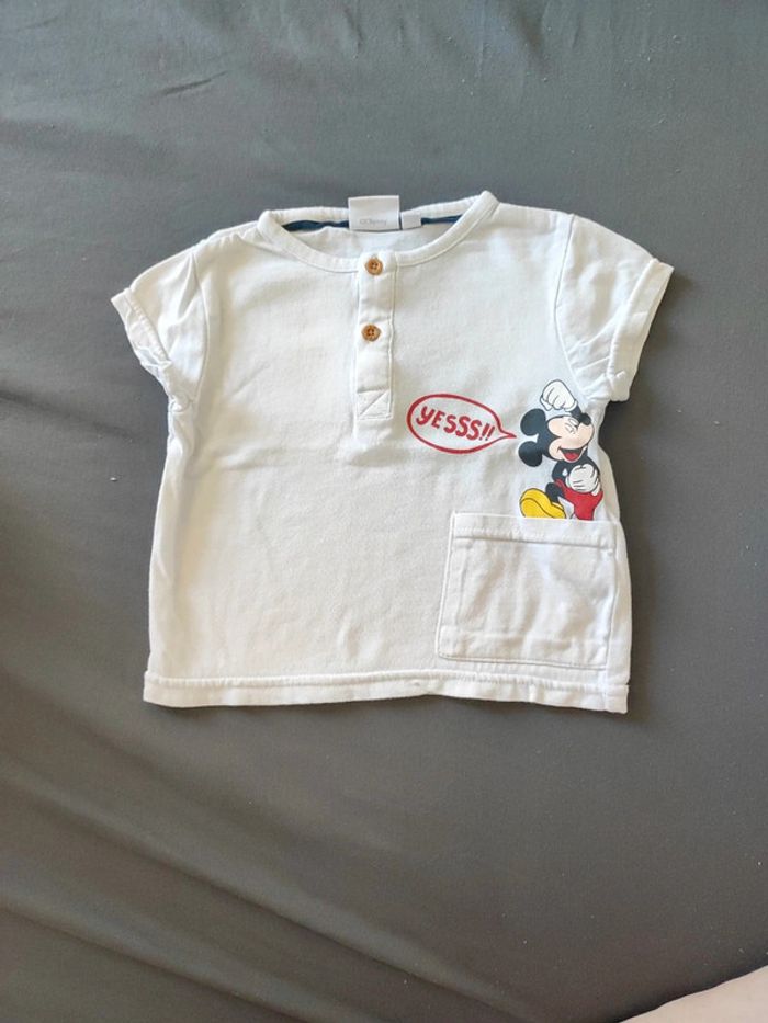 T-shirt manches courtes 6 mois Disney Baby