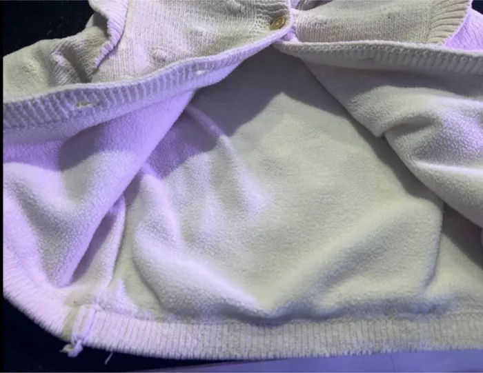 Veste polaire à capuche bébé fille C&A 86cm 12-18mois - photo numéro 4