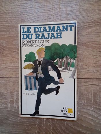 Livre "Le diamant du Rajah" Robert Louis Stevenson