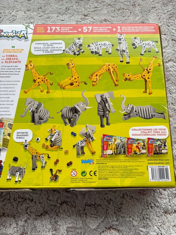 Jeu de construction Bloco Animalia - photo numéro 6