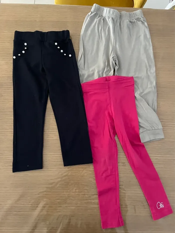Lot 3 leggings