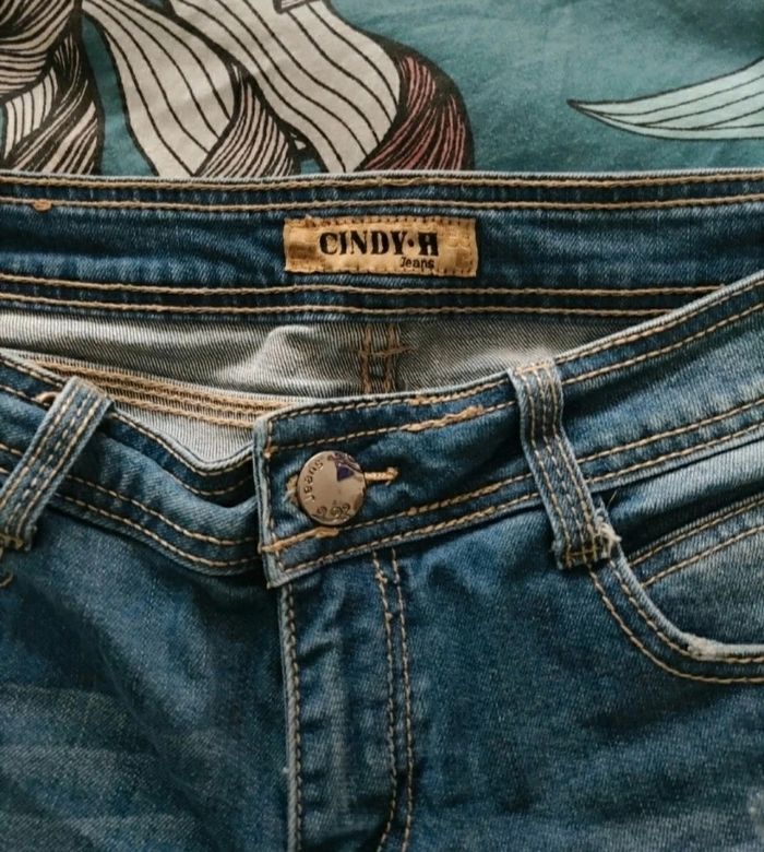Short en jean  Cindy H  38. - photo numéro 5