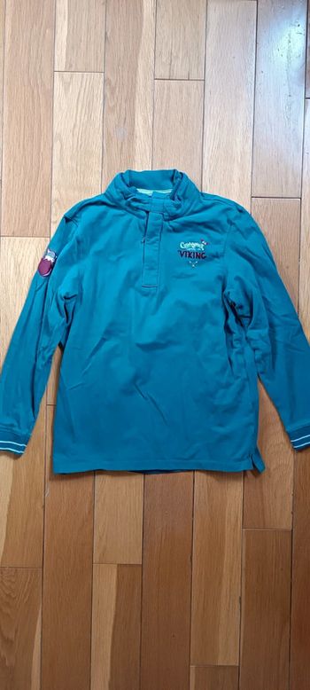 Sweat gilet manches longues sergent major 9 ans
