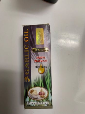 Huile ail pousse
