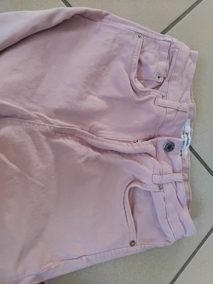 Jeans rose stradivarius - photo numéro 3