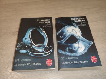 Lot livres Cinquante nuances (de Grey)