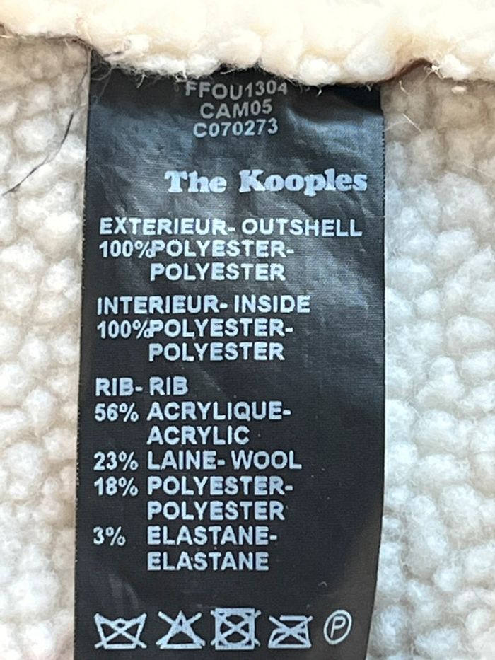 Veste effet daim The Kooples XS - photo numéro 9