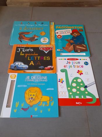 Lot livre-ardoise