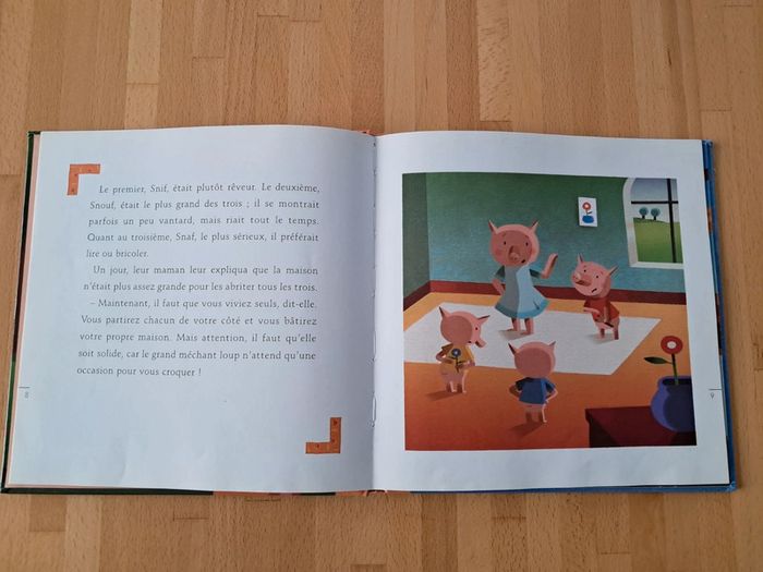 Livre Les trois petits cochons - photo numéro 2