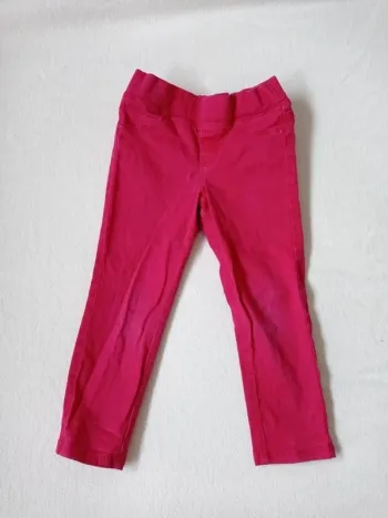 Pantalon tregging rose fille Okaïdi 3 ans