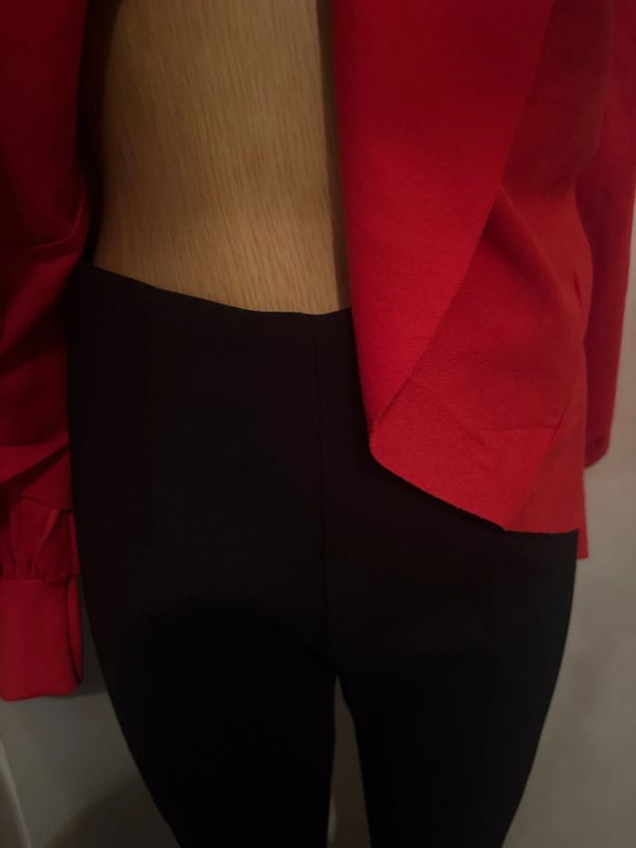 Pantalon noir élastique taille 34/36 S - photo numéro 2
