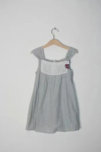 Blouse à bretelles rayée de chez Orchestra 10 ans