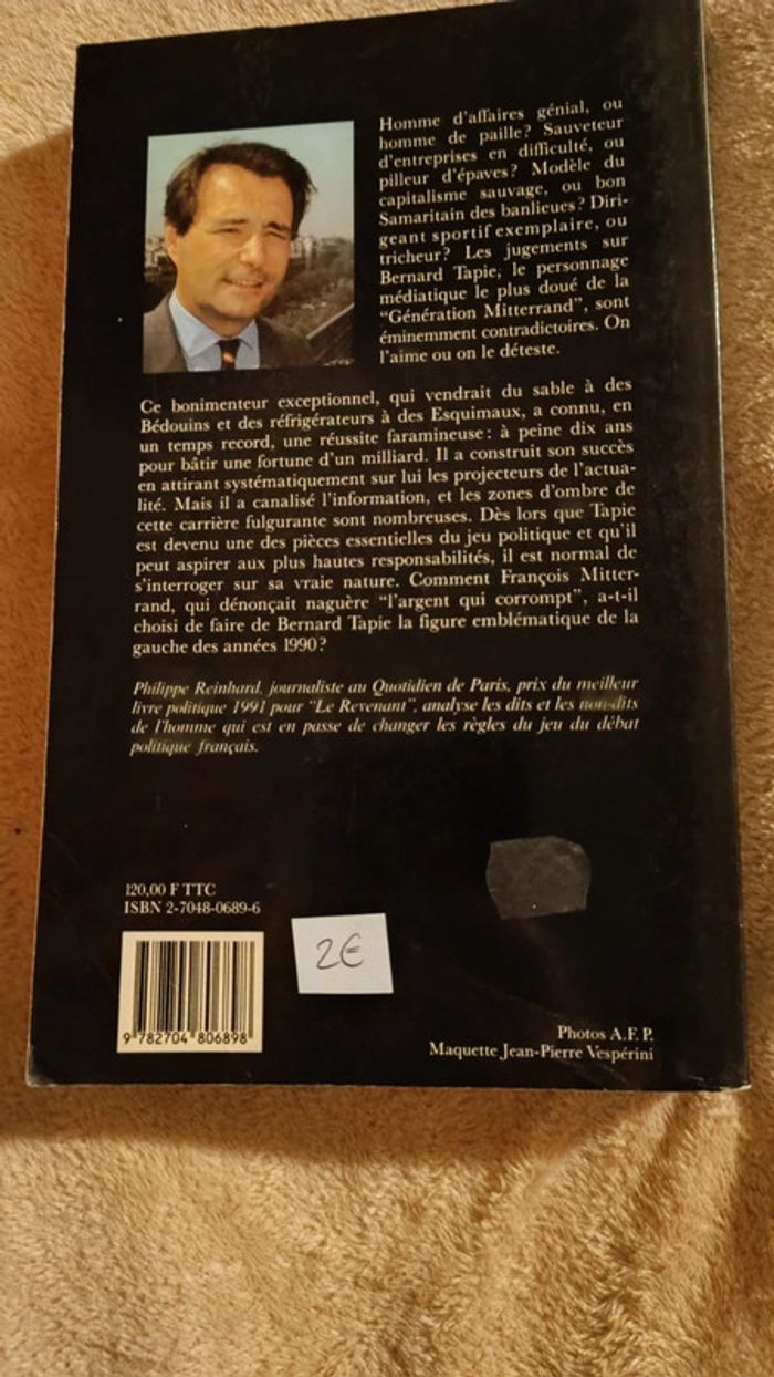 Livre Bernard Tapie - photo numéro 2