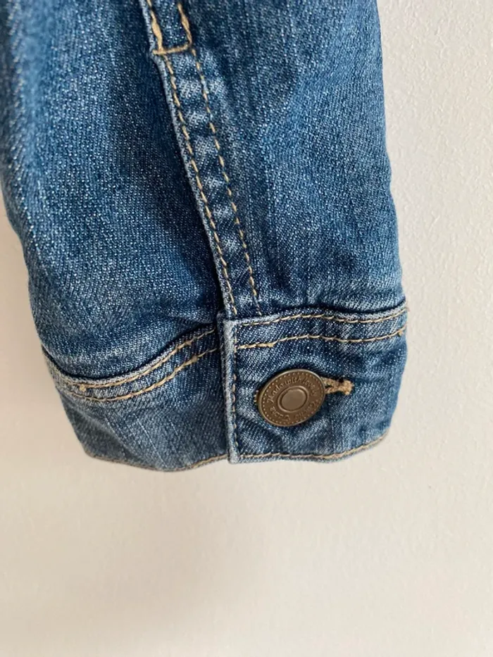 Veste en jeans cache cache bleu - photo numéro 7