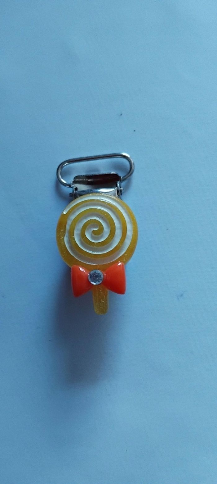 Lot CLIPS NEUF attache tétine ou doudou ou porte clé - photo numéro 5