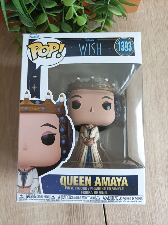 Figurine Queen Amaya Funko Pop Disney Wish