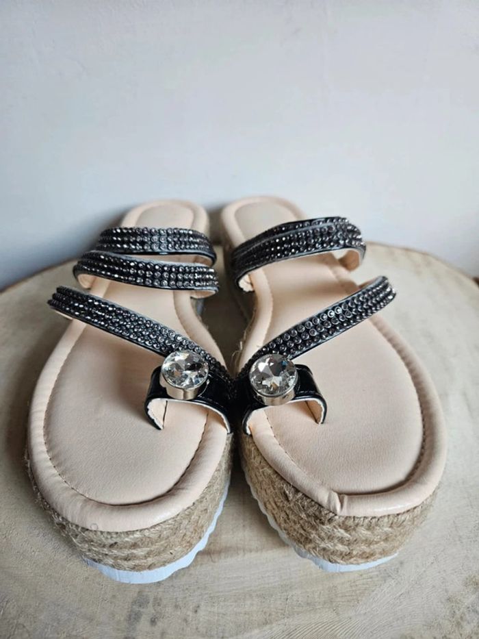 Mules Compensées Sergio Todzi Pointure 40 💎 - photo numéro 2