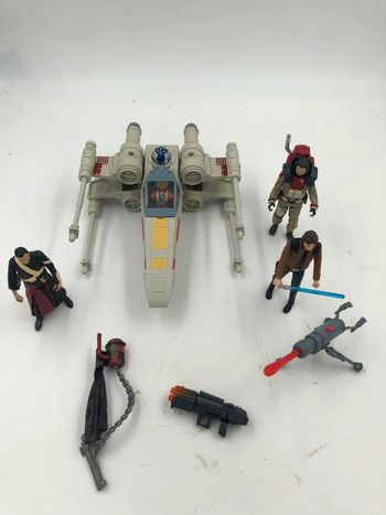 Vaisseau Star Wars X-Wing Fighter + Figurines Hasbro / Kenner