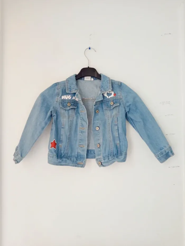 Veste en jeans fille w