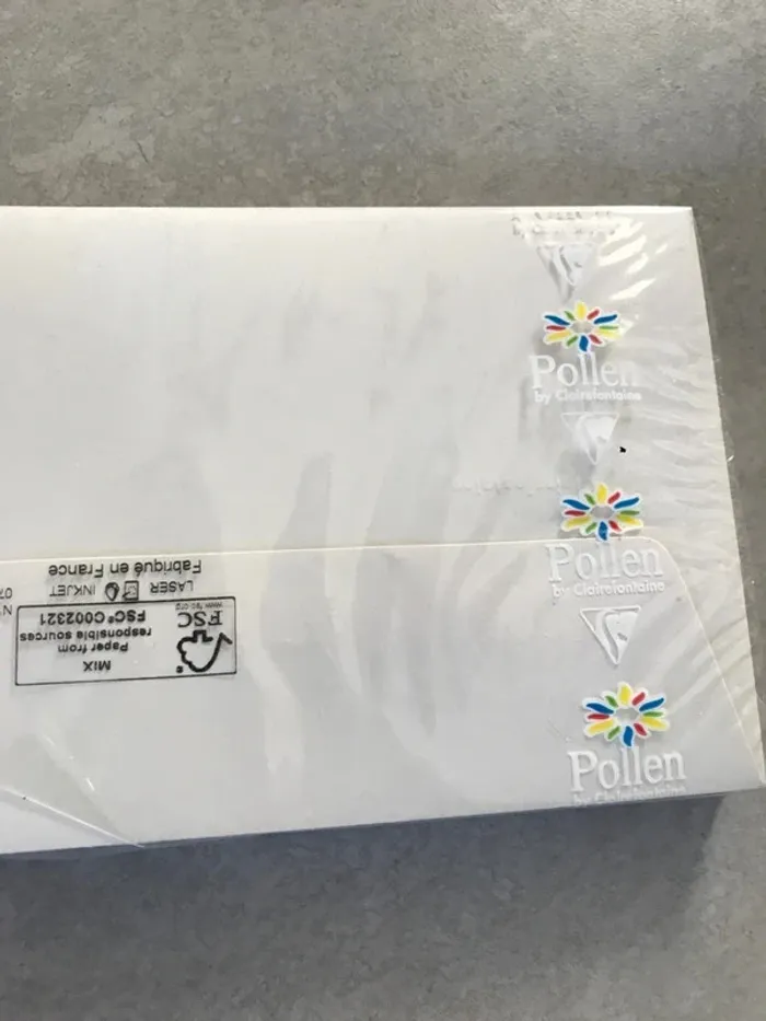 Clairefontaine Paquet 20 Enveloppes Adhésives Format dl 11x22cm 120g/m² Coloris Gris Perle - photo numéro 4