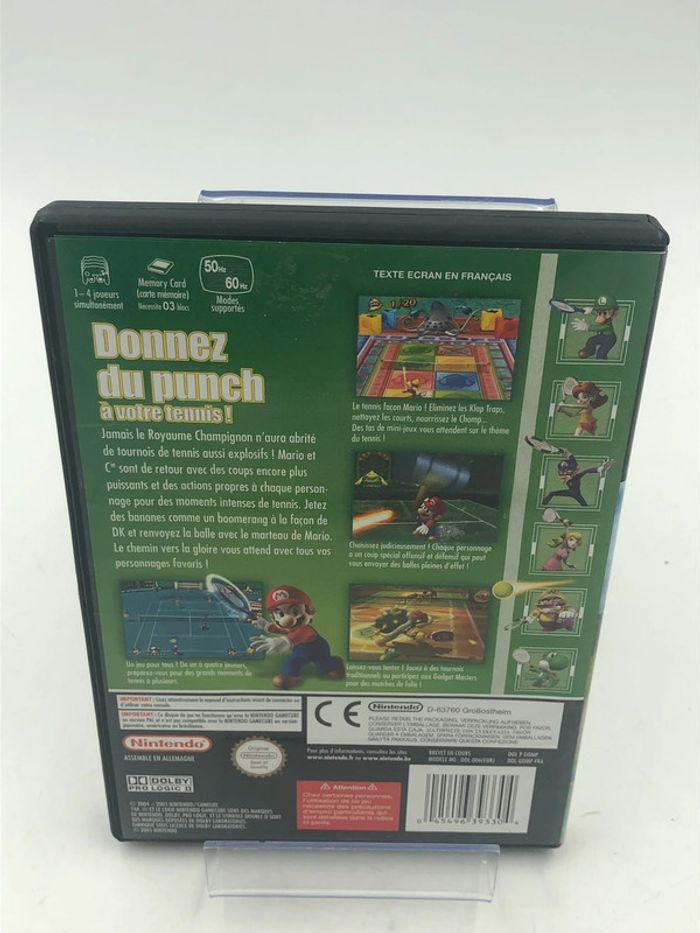 Jeu vidéo Mario Power Tennis sur console Nintendo Game Cube - photo numéro 4