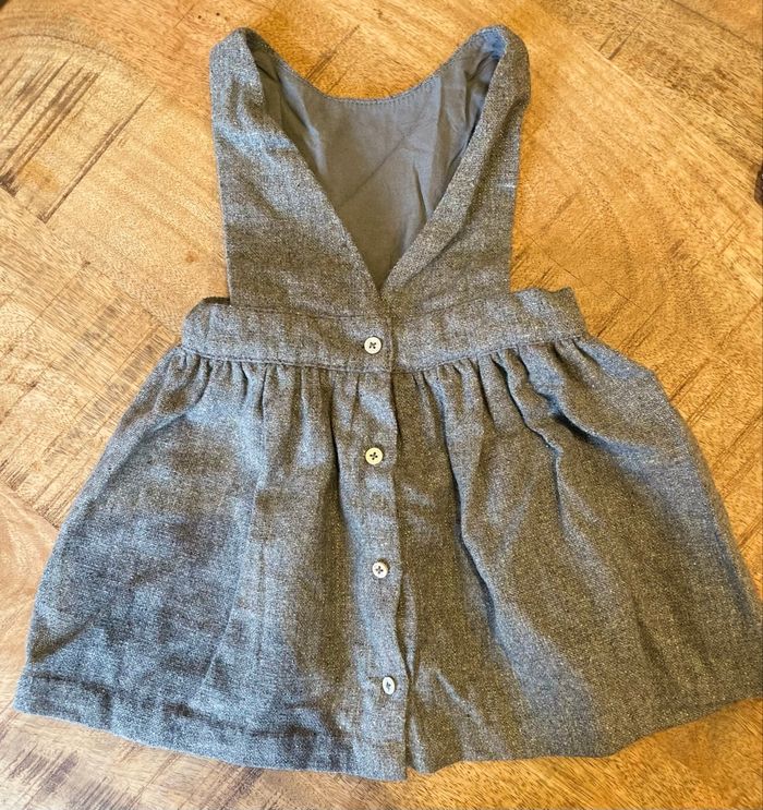 Ensemble Natalys 12 mois – robe en laine + chemisier – très bon état - photo numéro 3