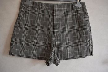 Short à carreaux