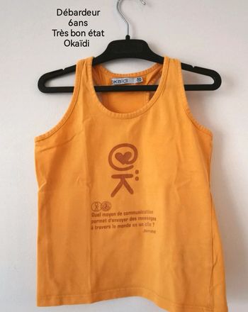 Débardeur 6ans