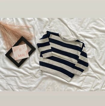 Pull 6 mois bébé garçon